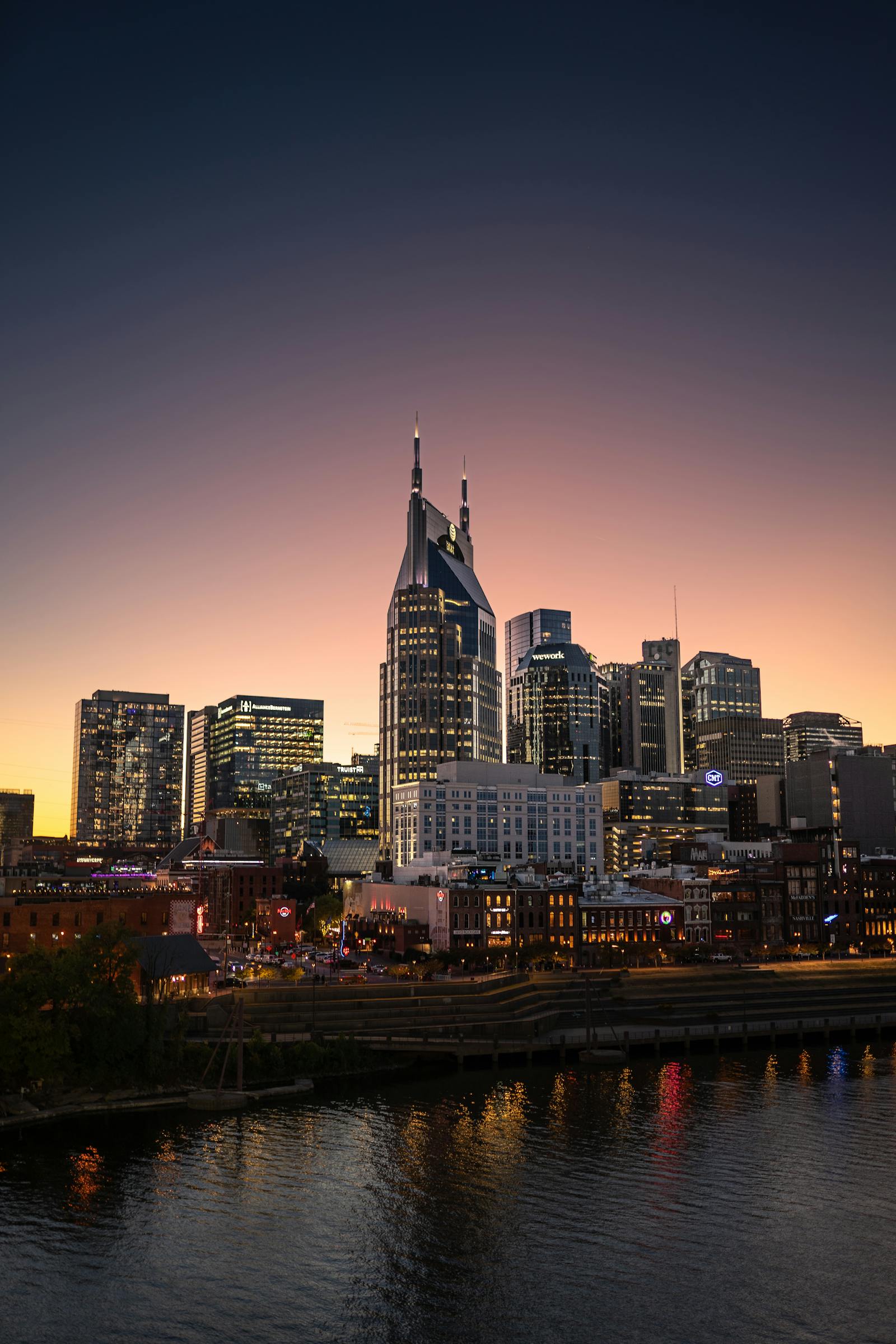 Nashville Tennessee skyline